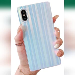 ✨5/$25✨iPhone Xs Max Case, irridescent
